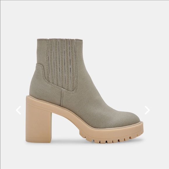 Dolce Vita Shoes - NEW Dolce Vita Caster Booties - Sage Canvas 7